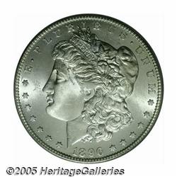 1896-S S$1 MS64 PCGS. A bright, satiny, clean-che