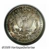 Image 2 : 1896-S S$1 MS64 NGC. Colorful multicolored irides