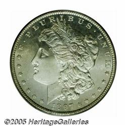 1897 S$1 MS65 Deep Mirror Prooflike PCGS. Deeply 