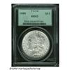 Image 1 : 1899 S$1 MS63 PCGS. Silver-gray surfaces reveal n
