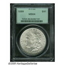 1899 S$1 MS64 PCGS. The design elements are well 