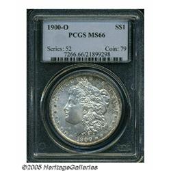 1900-O S$1 MS66 PCGS. Frosty luster. The reverse 