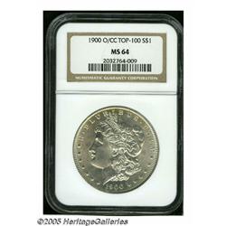 1900-O/CC S$1 MS64 NGC. VAM-11. A Top 100 Variety