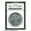 Image 1 : 1901 S$1 AU58 ANACS. A briefly circulated but lig