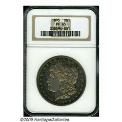 1895 S$1 PR63 NGC. In most 19th century series, a