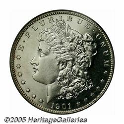 1901 S$1 PR64 PCGS. An unusually attractive examp