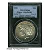 Image 1 : 1921 S$1 MS64 PCGS. A golden-gray Choice first ye
