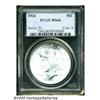 Image 1 : 1924 S$1 MS66 PCGS. This flashy Peace dollar disp