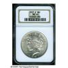 Image 1 : 1927-D S$1 MS64 NGC. Brilliant with thick, frosty