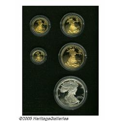 1995-W 10th Anniversary American Eagle Set includ