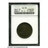 Image 1 : 1847 1C Hawaii Cent AU55 ANACS. Plain 4, 15 berri