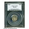 Image 1 : 1883 10C Hawaii Ten Cents AU58 PCGS. Vibrant gold