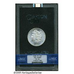 1880-CC S$1 MS64 NGC. Traces of gold color visit 