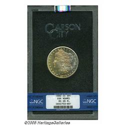 1883-CC S$1 MS65 Prooflike NGC. Beautifully toned