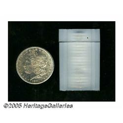 An Uncertified roll of 1880-S S$1 Morgan Dollars,