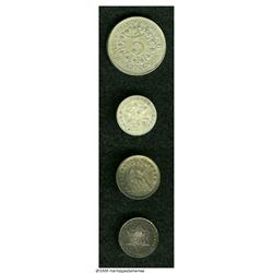 An Uncertified Mixed Type lot that includes: 1851