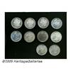 Image 1 : An Uncertified Morgan Dollar group that includes: