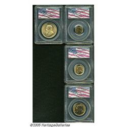 Four Fractional South African Gold Krugerrands Re