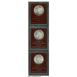 1885 S$1 MS65 Paramount International (MS64), Ex: