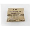 Image 1 : MARTINI-HENRY RIFLE ROLLED CASE AMMO