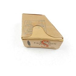 1938 DATED GERMAN STAMPED AMMUNITION FOR AUSTRIAN M95MANNLICHER SERVICE RIFLE, 8MM, STEYR, ON ORIGIN