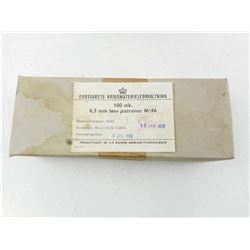 6.5MM SWEDISH MAUSER WOODEN TRAINING ROUNDS