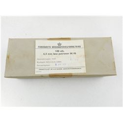 6.5MM SWEDISH MAUSER WOODEN TRAINING ROUNDS