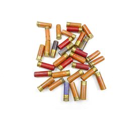 DOMINION CANUCK ASSORTED SHOTGUN SHELLS, 12 GA, AND 28 GAUGE SHOTGUN SHELL AMMO