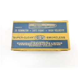 CIL .35 REMINGTON SOFT POINT AMMO