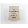 Image 1 : 7.9MM MAUSER AMMO, STAMPED 1939