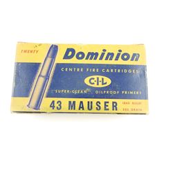43 MAUSER AMMO