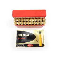 43 MAUSER AMMO, RELOADS, AND FACTORY