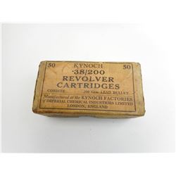 .38/200 MILITARY AMMO