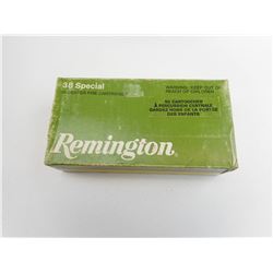 38 SPECIAL REMINGTON AMMO