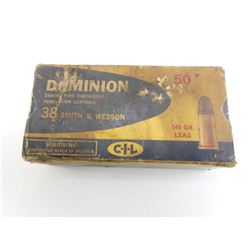 38 S & W AMMO