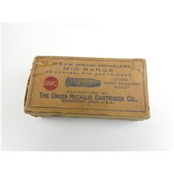 .38 S & W SPECIAL BY UMC AMMO