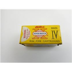 .22 LR WSESTERN MKIV SUPER MATCH AMO