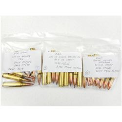 ASSORTED 8 MM & 270 WSM RELOADS