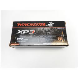 WINCHESTER 270 WSM XP3 AMMO