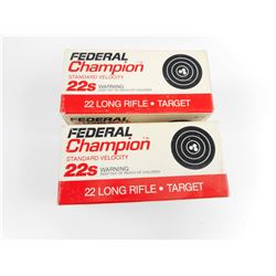 CHAMPION 22 LONG RIFLE AMMO
