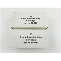 9MM BROWINING LONG AMMO