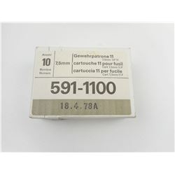 7.5MM SWISS GP AMMO