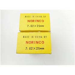 NORINCO 7.62X25MM AMMO
