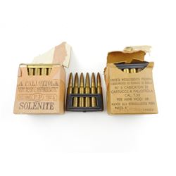 7.35MM AMMO ON STRIPPER CLIPS