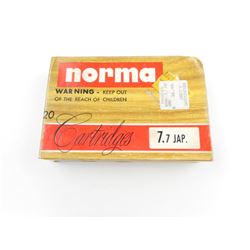 NORMA 7.7 JAP AMMO