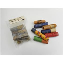 IMPERIAL 12 GA. RIFLED SLUGS, BB SHOT CONTAINERS SOME EMPTY