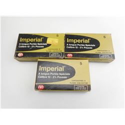 12 GAUGE IMPERIAL SHORGUN SHELLS