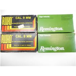 9MM AND 9MM LUGER AMMO