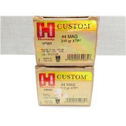 HORNADY 44 MAG. AMMO