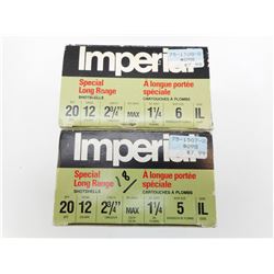 IMPERIAL 12 GAUGE 2 3/4" SHOTGUN SHELLS
